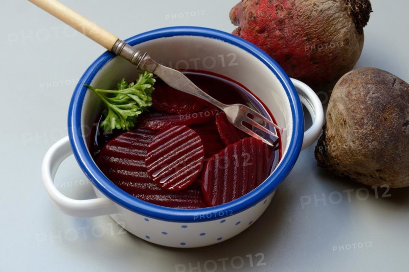 Potted beetroot