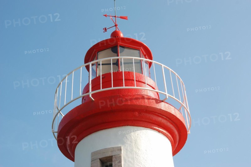 Lighthouse on a blue sky