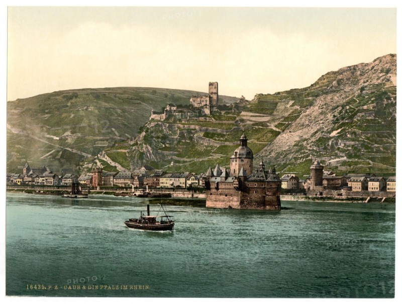The Palatinate on the Rhine near Kaub