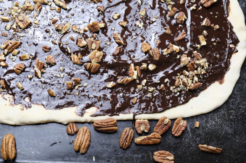 Fine chocolate babka