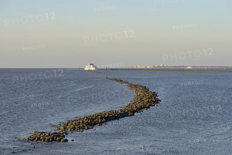 Stone groyne as coastal protection
