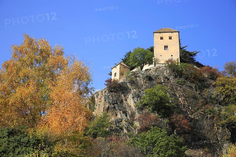 Juval Castle at the entrance to the Schnals Valley