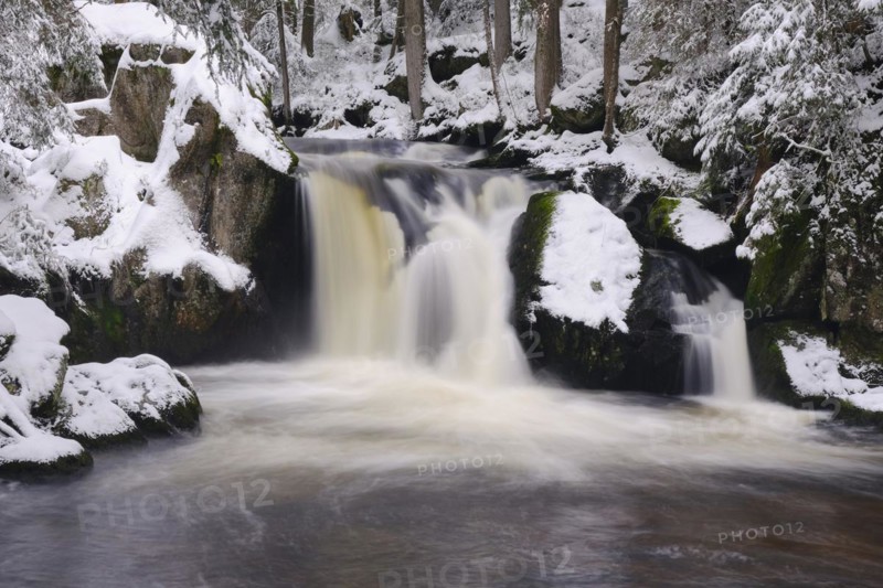 Waterfall in the Hotzenwald