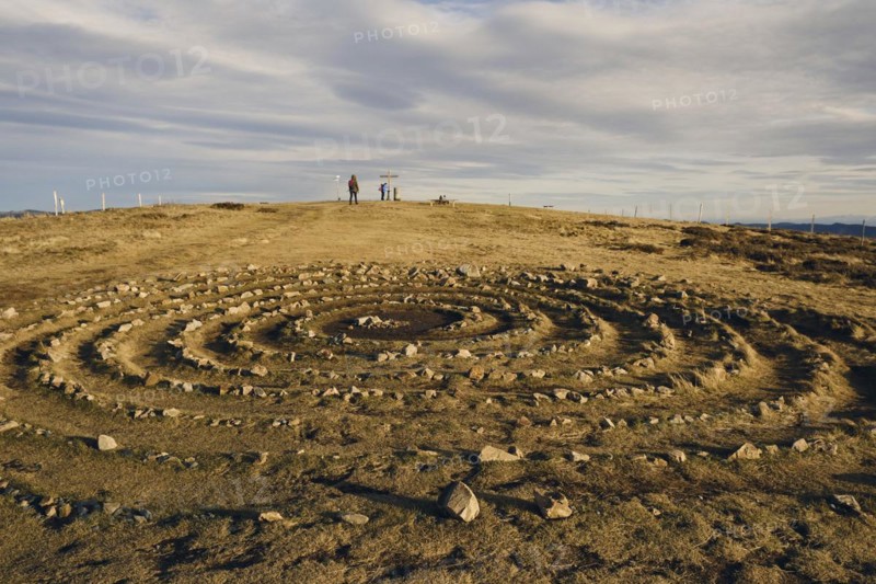 Stone circle on the Belchen