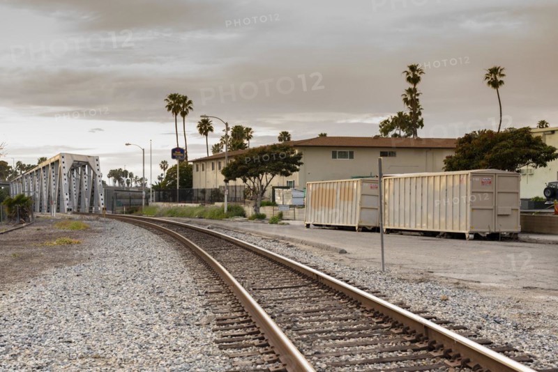 Railway at Ventura Beach