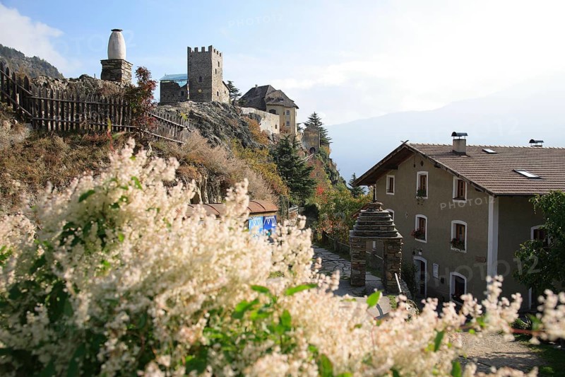 Juval Castle at the entrance to the Schnals Valley
