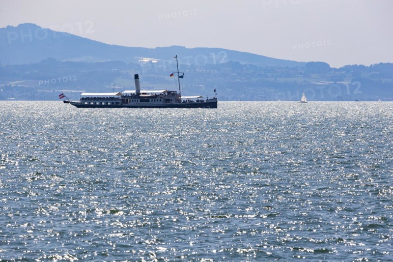 The historic paddle steamer HOHENTWIEL