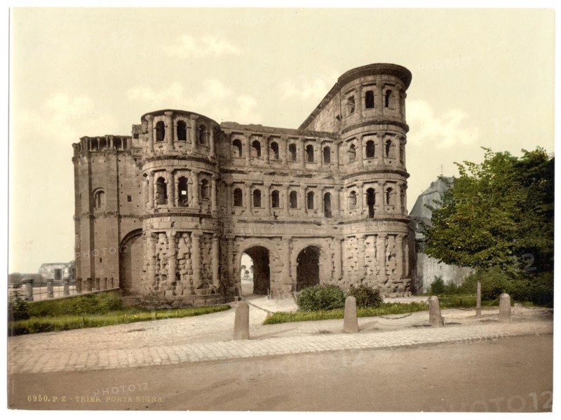 The Porta Nigra in Trier