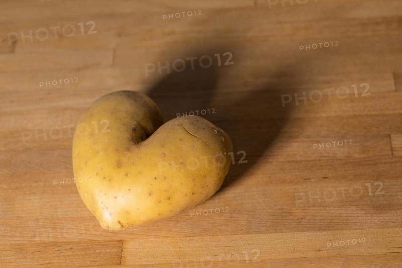 Heart shaped potato
