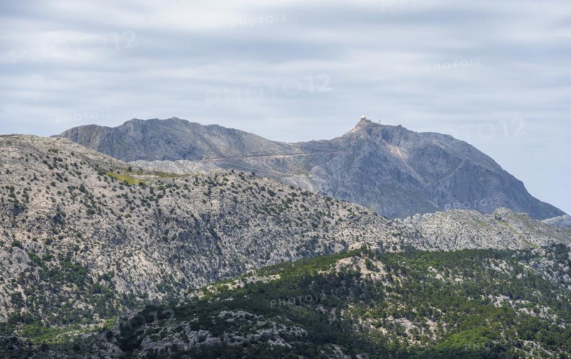 View over the mountains of Majorca