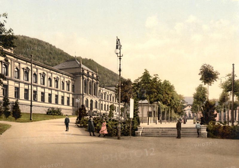 Bathhouse in Bad Harzburg in Lower Saxony
