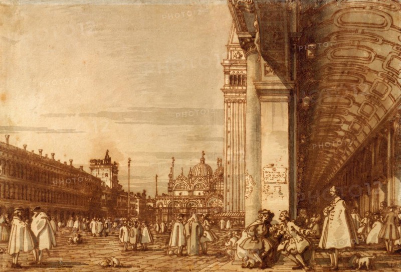 Piazza San Marco from the Southwest Corner