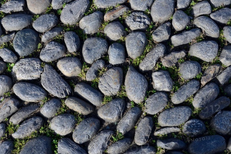 Wackerstones as road surface