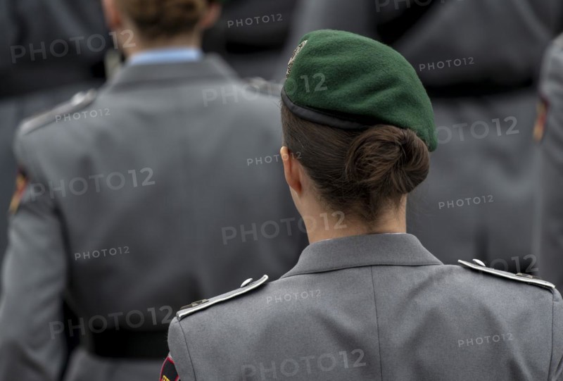 Soldier of the German Army with rank badge Obergefreiter