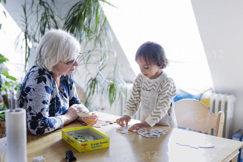 Volunteer: temporary grandmother