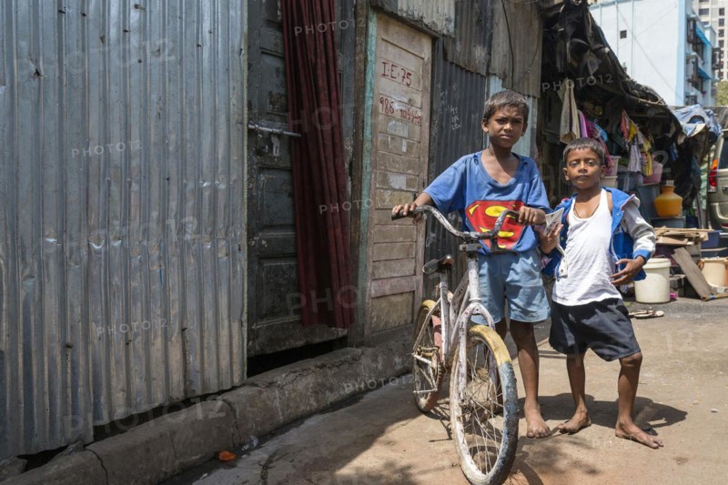 Dharavi in the middle of the city