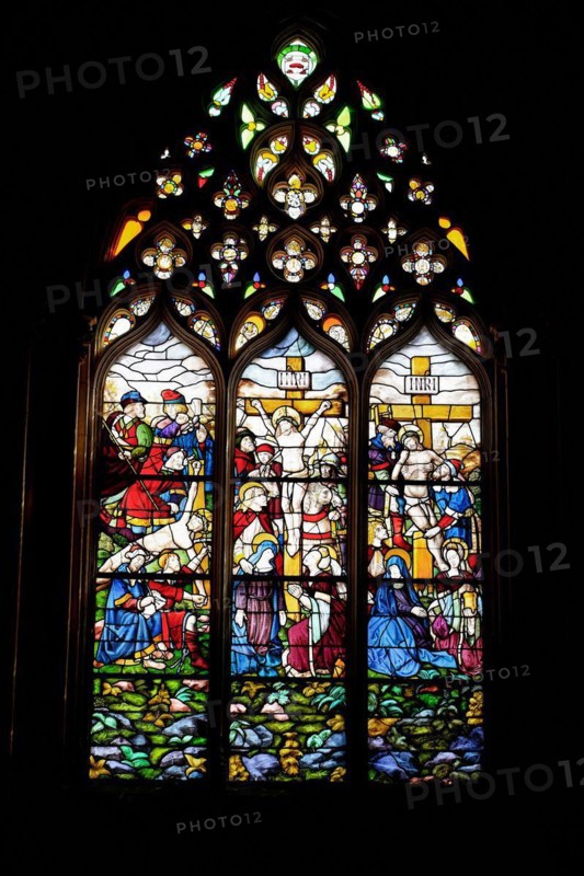 Stained glass window