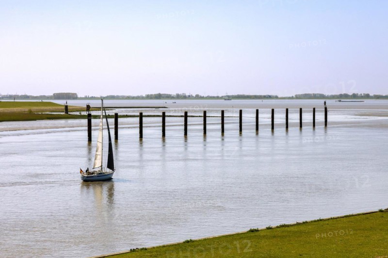 Estuary of the Stoer into the Elbe
