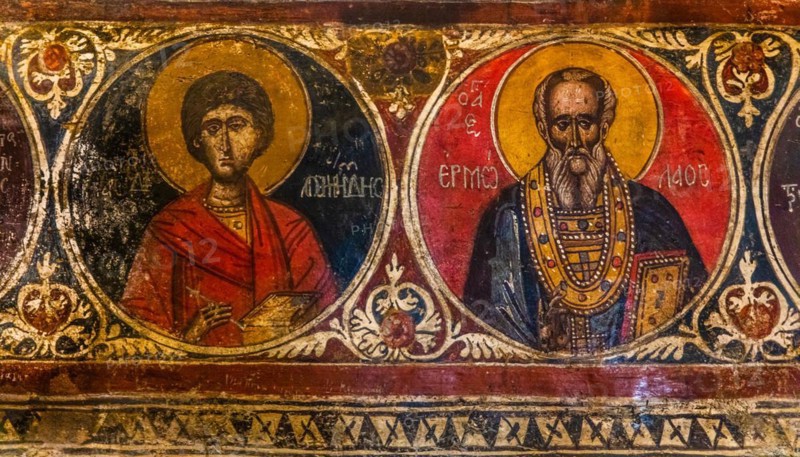 Depiction of saints