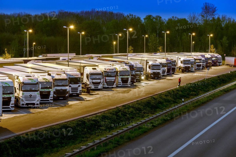 Rest area Neufelder Heide on the A40