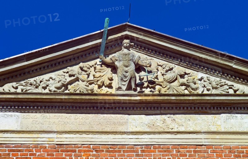 The Justitia at Jever District Court