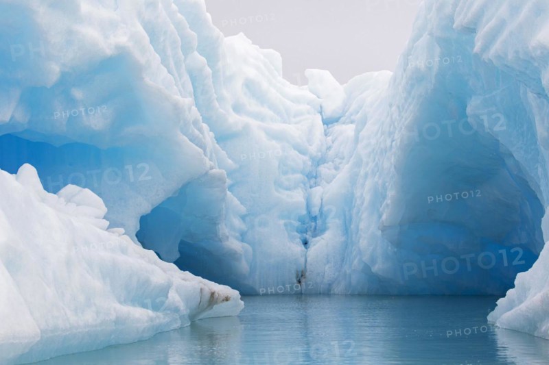 Melting iceberg in the Arctic Ocean