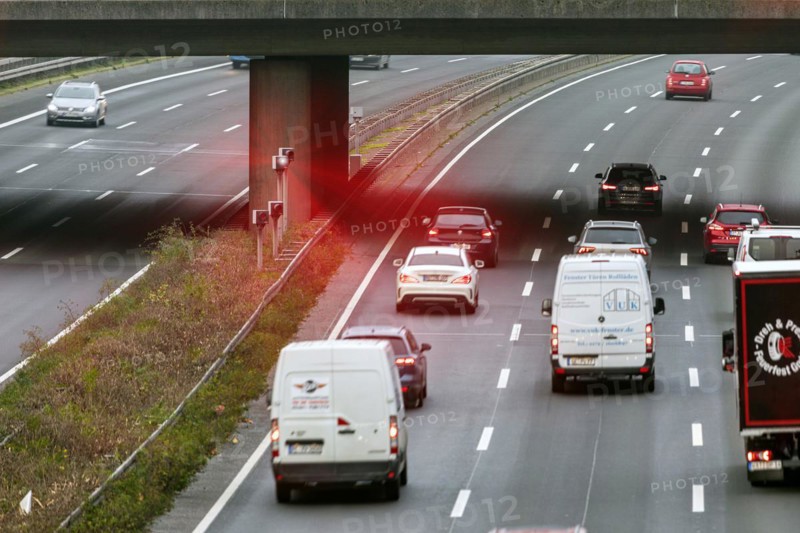 Traffic on the A44