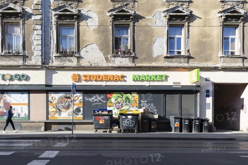 Studenac Market in Zagreb