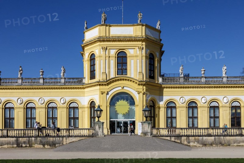 Orangery in the Karlsaue State Park in Kassel