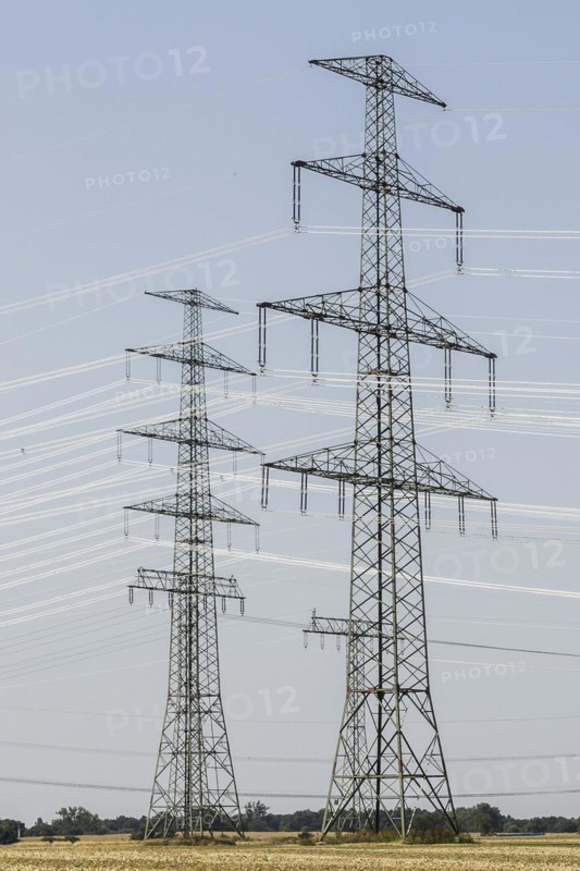 Electricity pylons