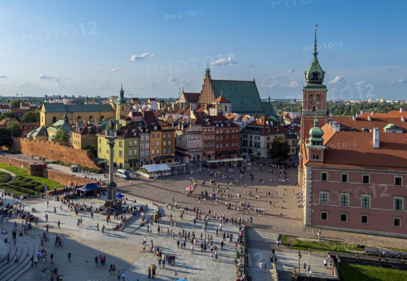 Warsaw Royal Castle and Sigismund Column