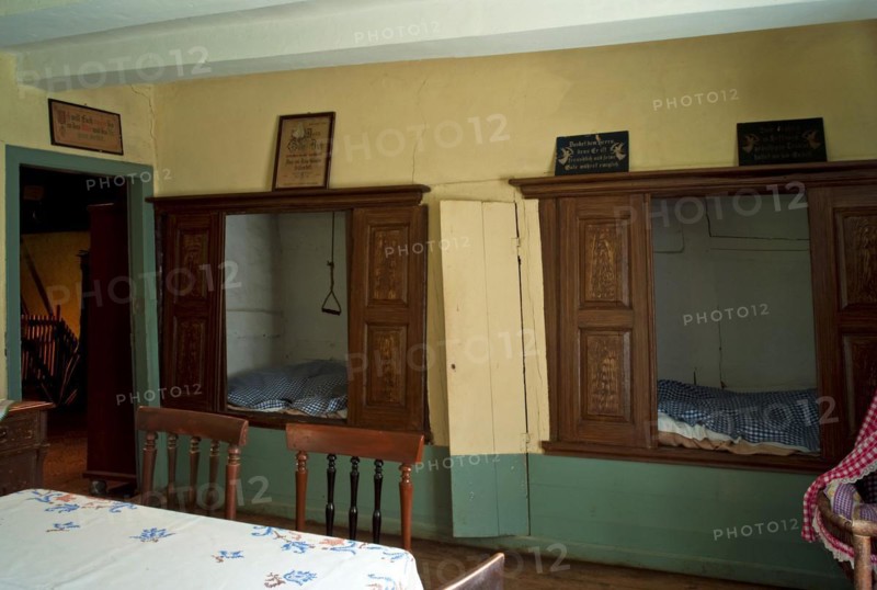 Alcoves in the historic moorland farm of Augustendorf