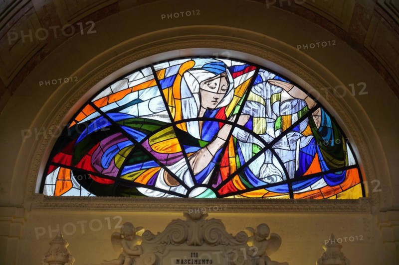 Coloured glass windows
