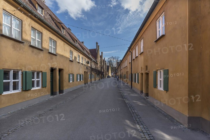 residential houses in the Jakob Fugger Settlement