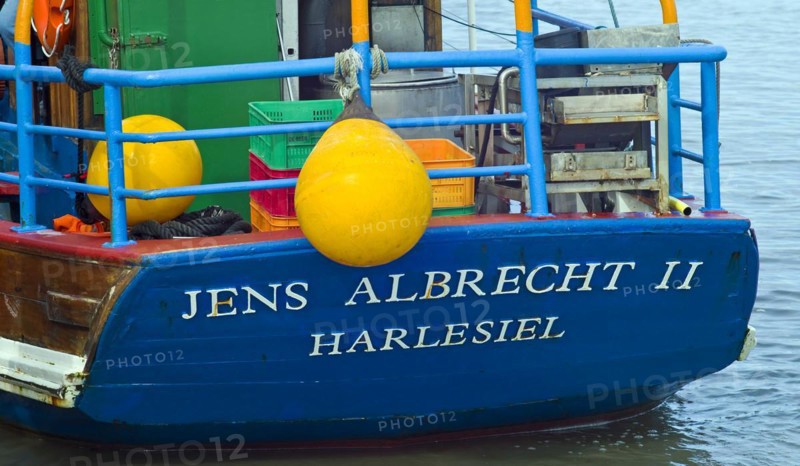 Stern of a crab cutter