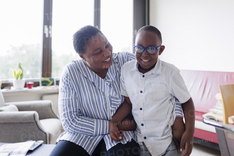 Mother and son