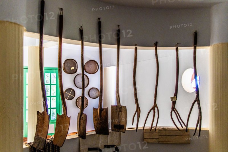 Museum of local history with traditional clothing