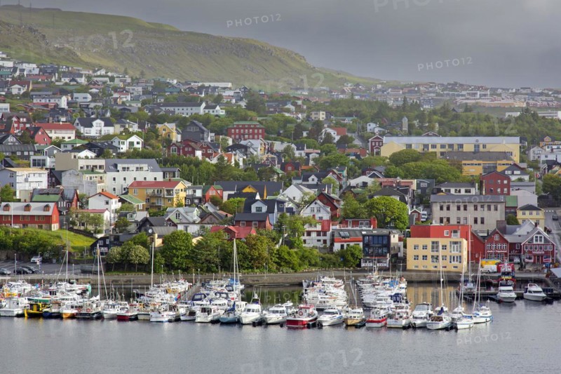 View over the port