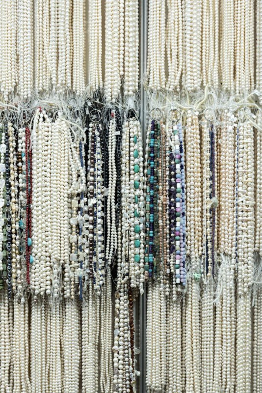 Necklaces made of gemstones