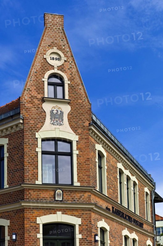 Imperial post office from 1895 in Wustrow Fischland