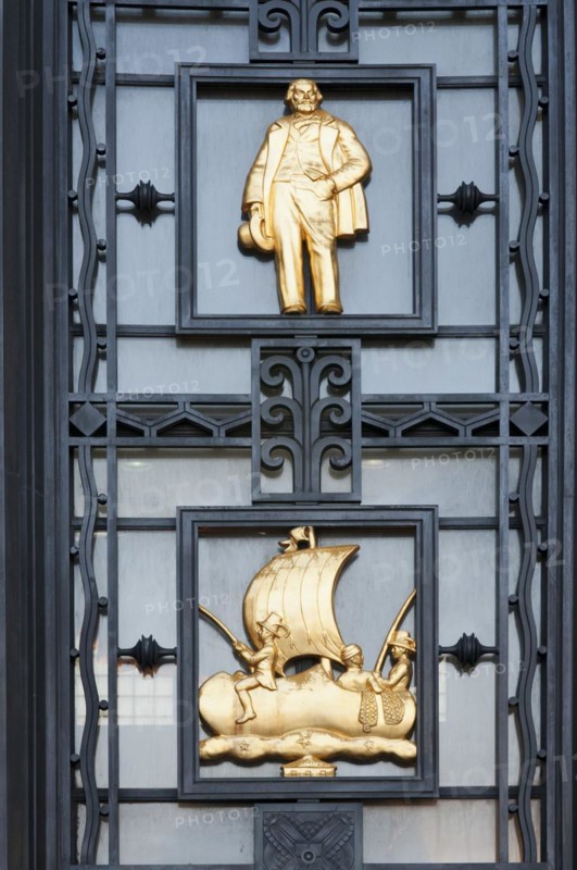 Detail an der Eingangstuer
