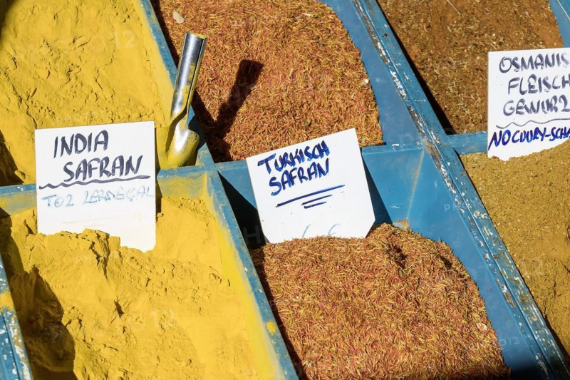 Colourful spices