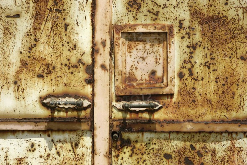 Rusted door