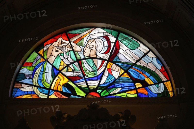 Coloured glass windows