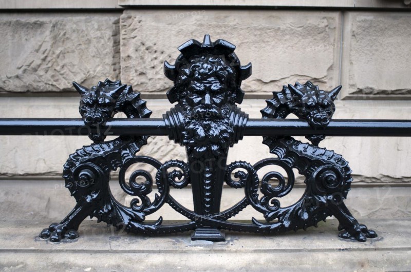 Dekoration des Dakota-Gebaeudes