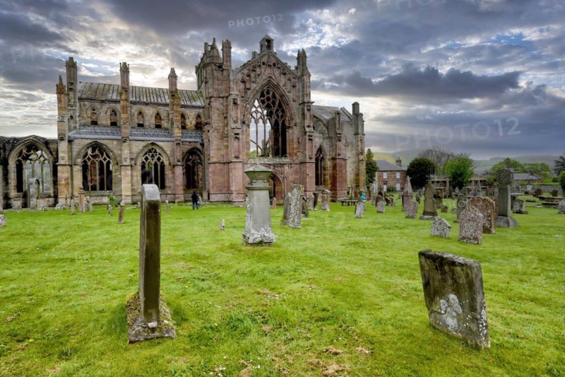Melrose Abbey Ruin