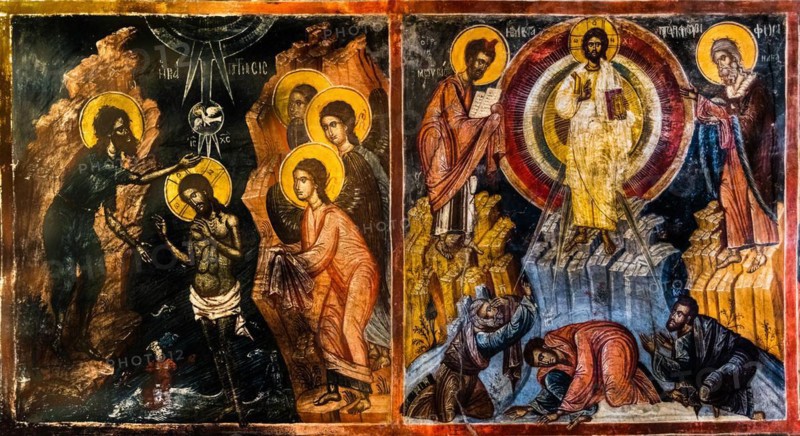 Baptism and Resurrection of Jesus