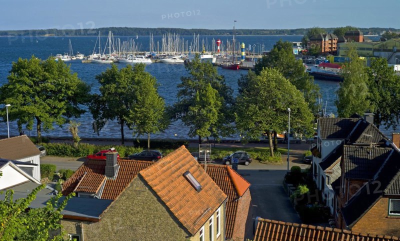 View of the marina from the Borby district