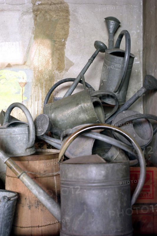 Zinc watering cans