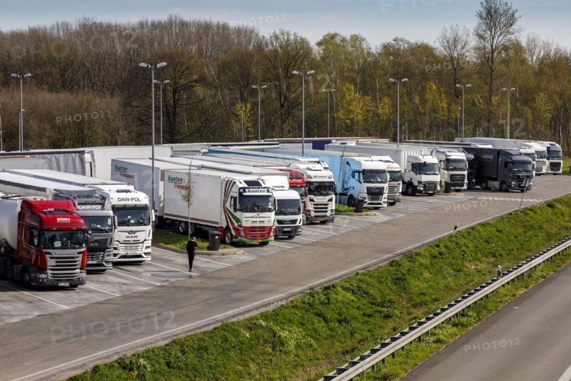Rest area Neufelder Heide on the A40